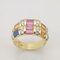 Ring aus 18 Karat Gelbgold mit Diamanten 1