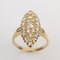 Ring in 18K Yellow Gold and Diamonds, Image 1