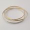 18K Tricolor Gold Bracelet, Image 2