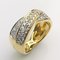 Anillo en oro amarillo de 18 quilates y diamante de 9 kt, Imagen 2