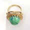 Ring in 18K Yellow Gold with Turquoise 7