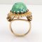 Ring in 18K Yellow Gold with Turquoise 5