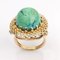 Bague en Or Jaune 18K avec Turquoise 2