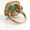 Ring in 18K Yellow Gold with Turquoise 8