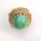 Ring in 18K Yellow Gold with Turquoise 6