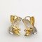 18K Yellow Gold Earrings with Diamonds, Set of 2 4