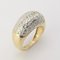 Bague en Or Jaune 18K avec Diamants 4