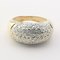 Ring aus 18 Karat Gelbgold mit Diamanten 7