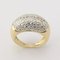 18K Yellow Gold Ring with Diamonds 1