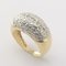 18K Yellow Gold Ring with Diamonds, Image 3