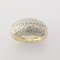 Anillo de oro amarillo de 18 quilates con diamantes, Imagen 2