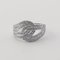 18K White Gold Ring with Diamonds 5