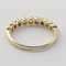 18K Yellow Gold Wedding Band with Diamonds 7