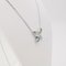 18K White Gold Necklace with Diamonds, Image 3