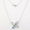 18K White Gold Necklace with Diamonds 4