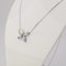 18K White Gold Necklace with Diamonds, Image 2