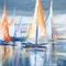 Michele Kaus, The Sails II, 2022, acrilico su tela, Immagine 1