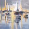 Michele Kaus, The Sails I, 2022, acrilico su tela, Immagine 1