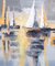 Michele Kaus, The Sails I, 2022, acrilico su tela, Immagine 2
