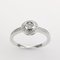 18K White Gold Ring with Diamonds 1