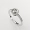 18K White Gold Ring with Diamonds, Image 2