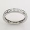 American Wedding Ring in 18K White Gold with Diamonds, Image 1