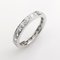 American Wedding Ring in 18K White Gold with Diamonds 3