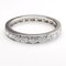 American Wedding Ring in 18K White Gold with Diamonds 6