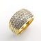 18 Carat Yellow Gold Ring with Diamonds 3