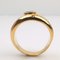 Ring aus 18 Karat Gelbgold mit Saphir und Diamanten 4