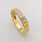 18 Carat Yellow Gold Ring with Diamonds, Image 3