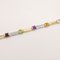 18 Carat Yellow and White Gold Bracelet with Semi Precious Stones 3