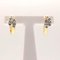 Earrings in 18 Carat Yellow Gold and Diamonds, Set of 2 6