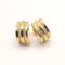 Earrings in 18 Carat Yellow Gold and 0.32 Diamonds, Set of 2 1