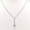 18K White Gold Pendant Necklace 5