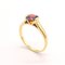 18 Carat Yellow Gold Ring with a Garnet, Image 7