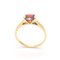 18 Karat Gelbgold Ring mit Granat 6