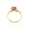 18 Carat Yellow Gold Ring with a Garnet 1