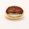 18K Yellow Gold Ring with Sapphires and Diamonds, Image 6