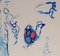 Marc Chagall, Esquisse pour l'Oiseau de Feu de Strawinsky, 1965, Lithographie 4