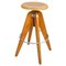 Post-Modern Italian Stool in Wood and Metal, 2000s, Image 1