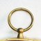 Mid-Century Italian Round Brass Mirror from Fornasetti, 1960s 6