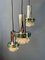 Vintage Space Age Green Cascade Pendant Lamp 8