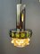 Vintage Space Age Green Cascade Pendant Lamp 5