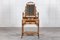 19th Century English Tiger Bamboo Dressing Table & Matching Chair, Set of 2, Image 6