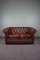 Vintage Calfskin Chesterfield Sofa, Image 1