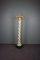 Wooden Marbled Column Candlestick, Image 3
