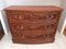 Large Antique Flamed Mahogany Chest of Drawers 1