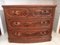 Large Antique Flamed Mahogany Chest of Drawers 4