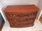 Large Antique Flamed Mahogany Chest of Drawers, Image 6